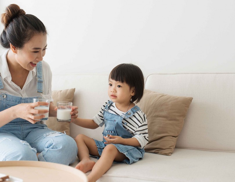 mother and child banner westland milk products consumer milk