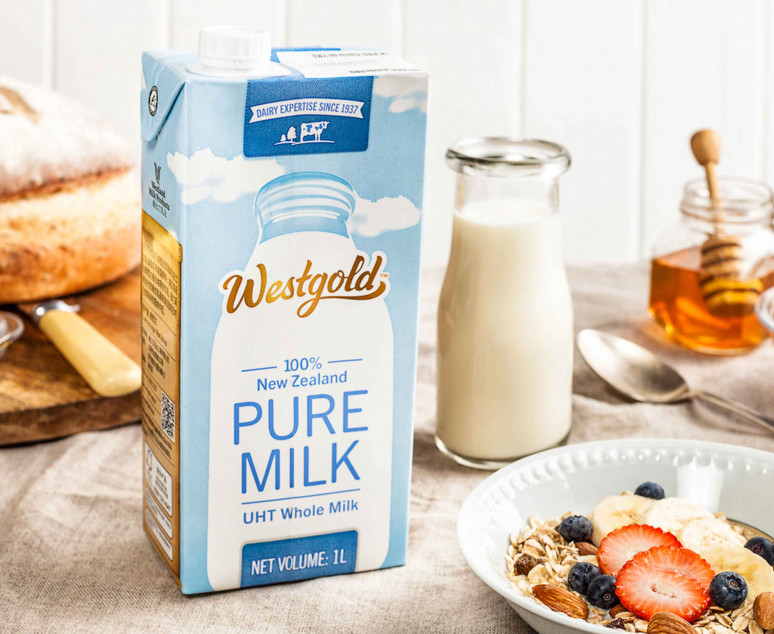 uht milk Westland Milk Products Dairy NZ uht milk